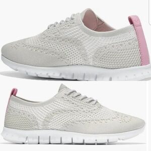Cole Haan ZERØGRAND Stitchlite Wingtip Oxford Sneaker Lightweight EUC sz 9.5